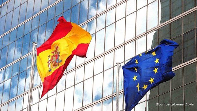 Kegetiran Spanyol tertahan sementara