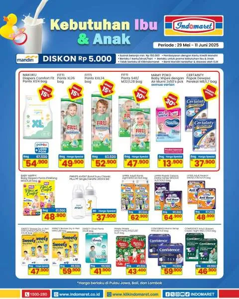 Promo Indomaret Super Hemat Periode 29 Mei-11 Juni 2025