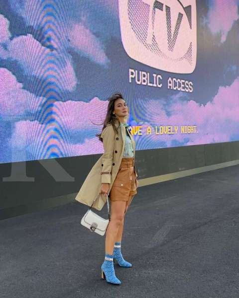 Luna Maya Menghadiri Pertunjukan Coach Runway di New York Fashion Week 2022 Sebagai Satu-satunya Perwakilan Indonesia