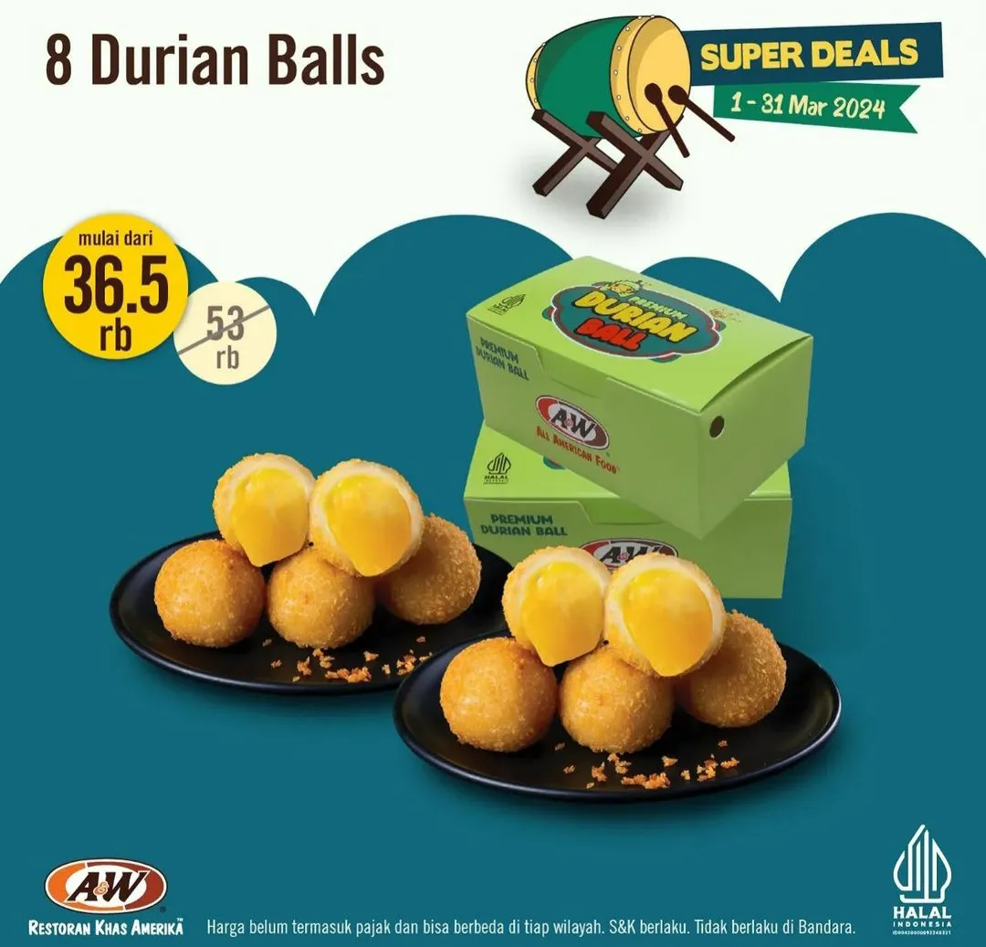 Promo AW Restoran Super Deals 1-31 Maret 2024