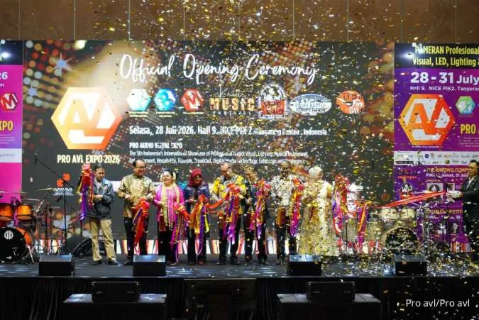 Pameran PRO AVL Indonesia 2026 Dibuka, Ada Kompetisi Vokal hingga Drum Battle