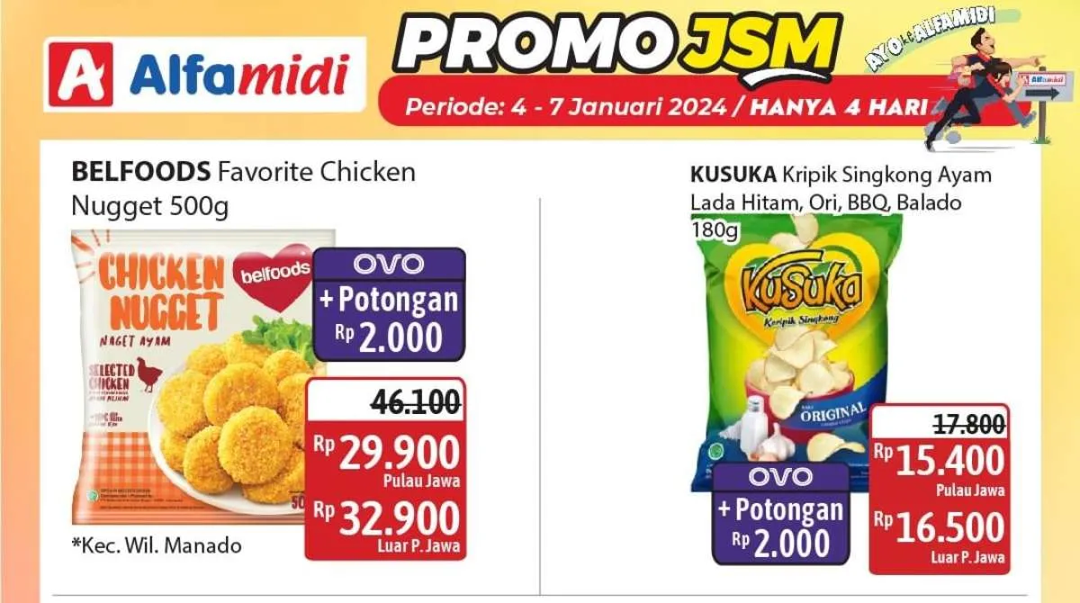 Katalog Promo JSM Alfamidi Terbaru Periode 4-7 Januari 2024, Hanya 4 Hari!
