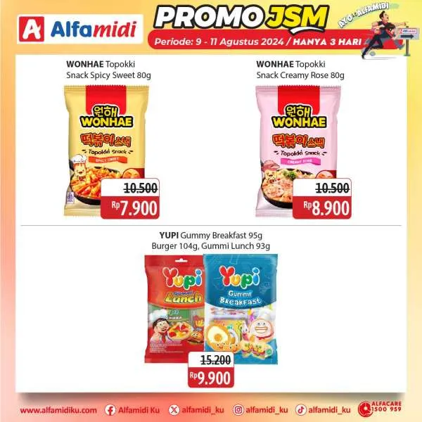 Promo JSM Alfamidi Periode 9-11 Agustus 2024