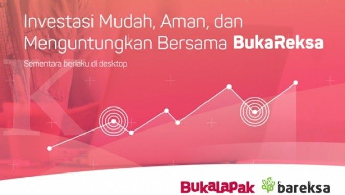 BukaLapak & Bareksa rilis fitur reksadana online