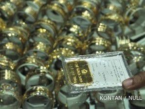 Portugal mereda, harga emas mulai stabil