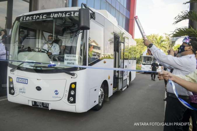 Bus listrik Transjakarta gunakan komponen lokal 40%