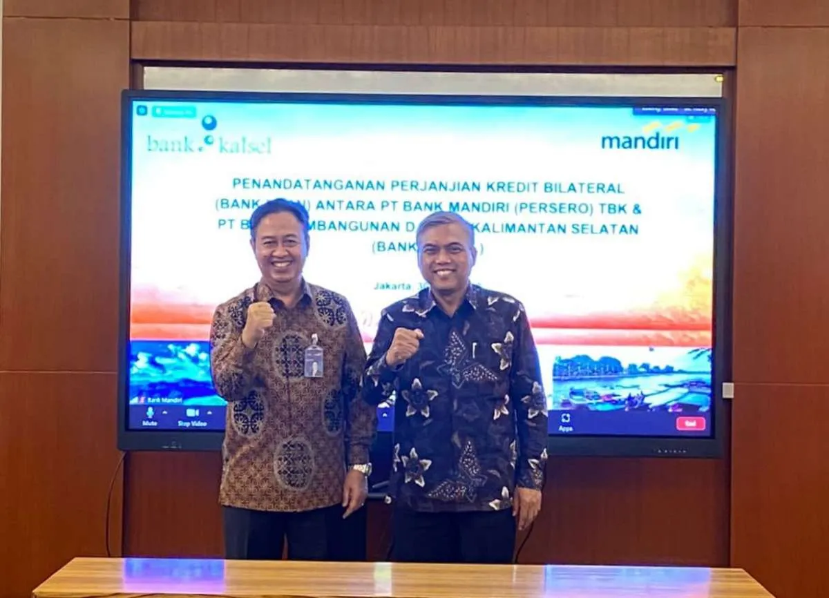 Kembangkan Ekonomi Kalimantan Selatan, Bank Mandiri Berkolaborasi dengan BPD Kalsel