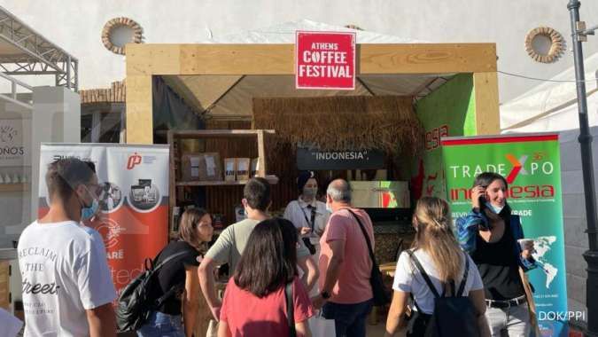 Tawarkan kopi Indonesia, PPI berpartisipasi dalam Athens Coffee Festival Yunani