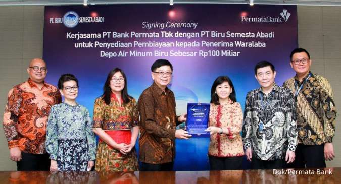 PermataBank Jalin Kerja Sama Pembiayaan dengan PT Biru Semesta Abadi