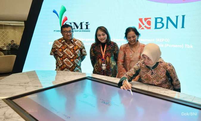 BNI Gandeng SMI untuk Transaksi Repo Rp 550 Miliar, Ini Kegunaannya