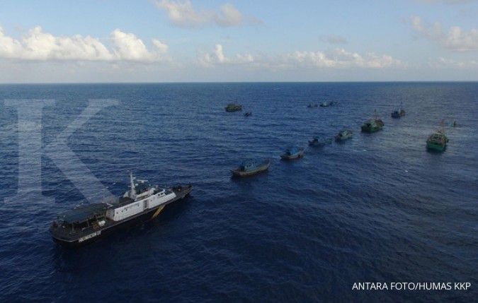 KKP tenggelamkan puluhan kapal ilegal fishing