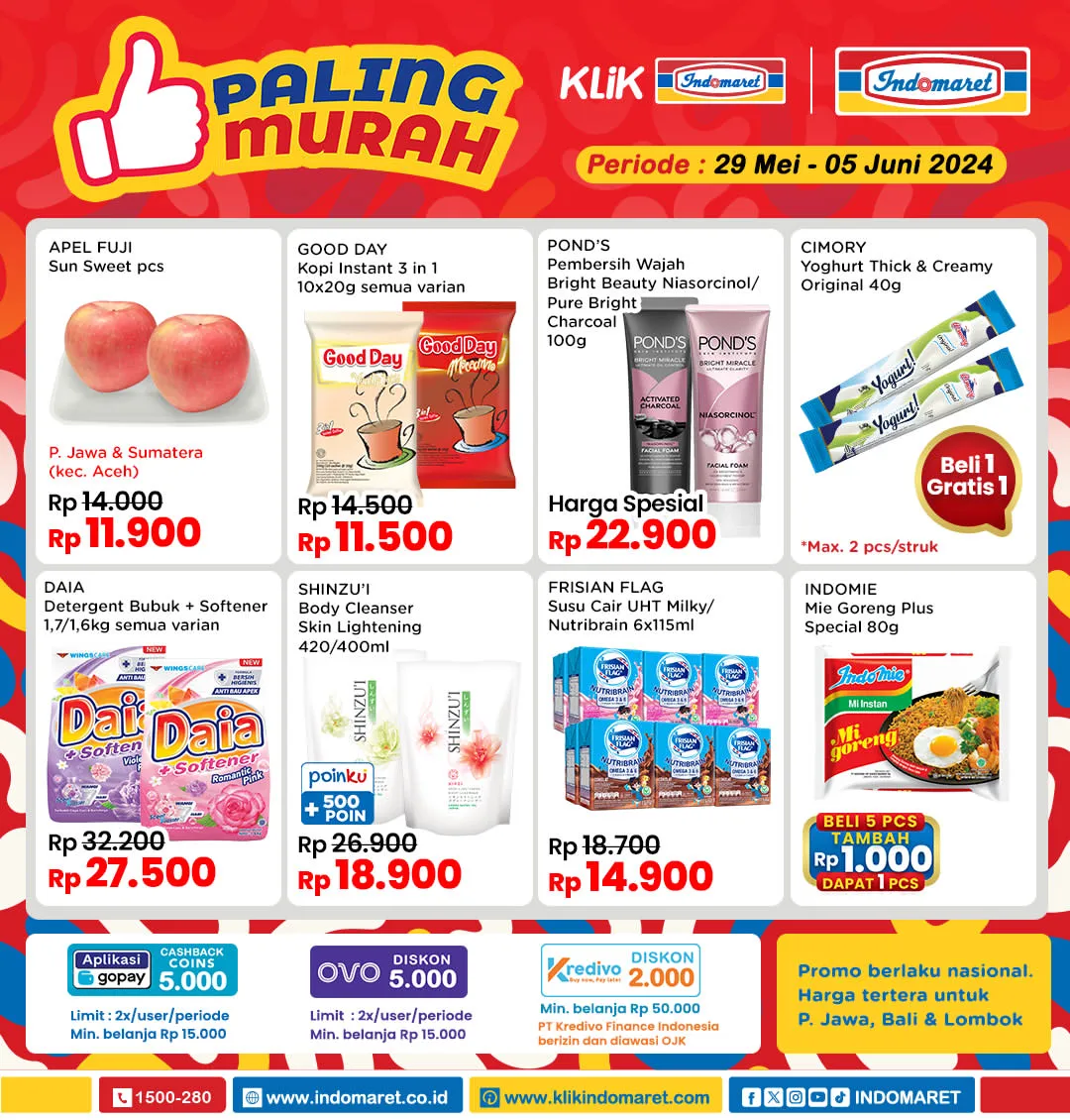 Promo Indomaret Paling Murah Periode 29 Mei-5 Juni 2024