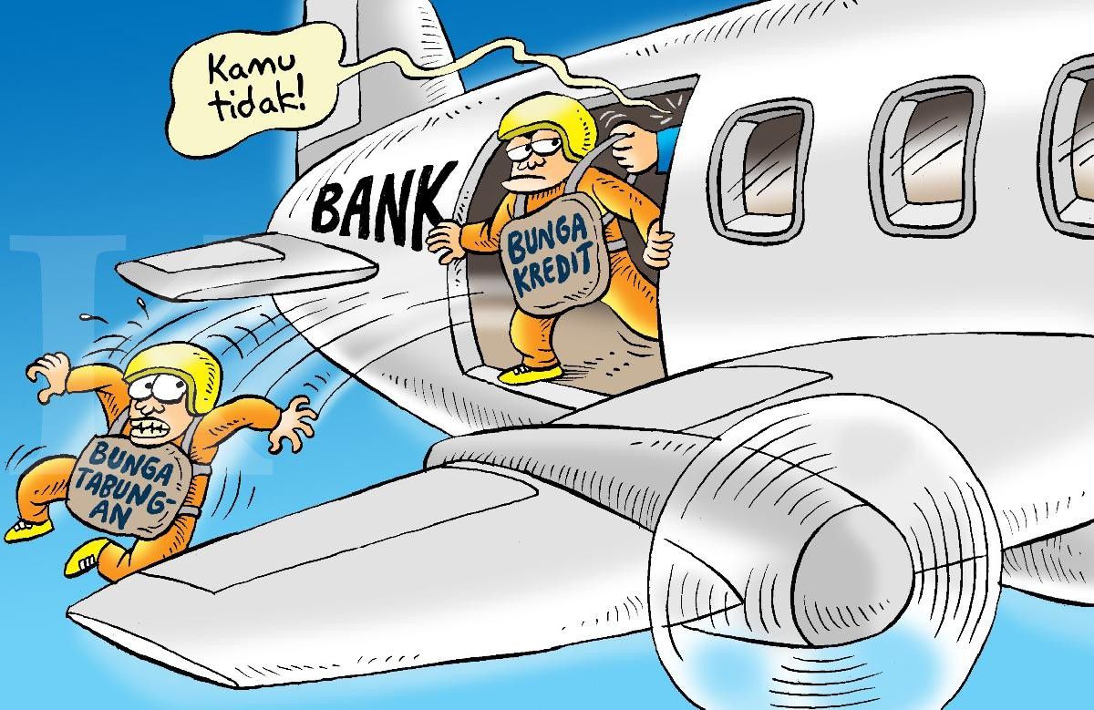 Bank Enggan Menurunkan Bunga Kredit