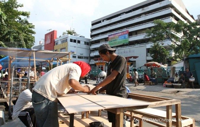 Pedagang khawatir harga sewa kios baru melonjak (2