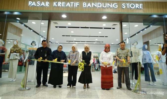 Kemendag Turut Buka Pasar Kreatif Bandung Store, Dukung Pemda Pulihkan Ekonomi