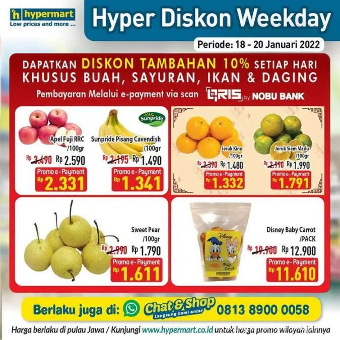 Promo Hypermart Terbaru 18-20 Januari 2022