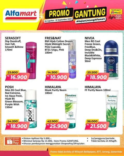 Promo Alfamart Gantung Periode 26 Agustus-1 September 2025