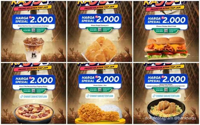 9 Daftar Promo HUT ke-2 Bank Saqu 20 November, Tomoro sampai HokBen Serba Rp 2.000