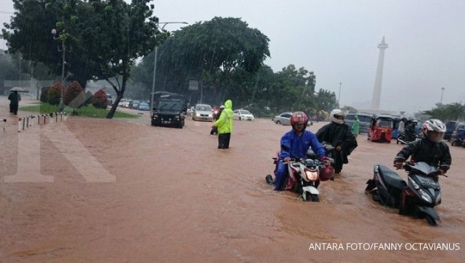 Jumlah titik banjir di DKI Jakarta turun