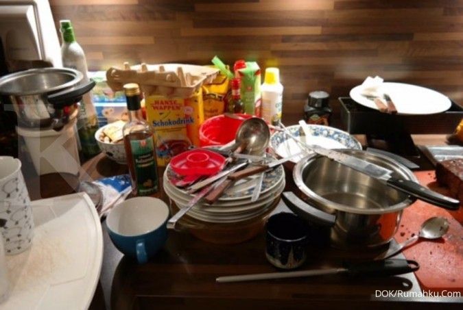 Tips manfaatkan area dapur untuk simpan barang