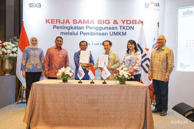 Kolaborasi SIG dan YDBA Bina UMKM Bangun Rantai Pasok Produksi Suku Cadang