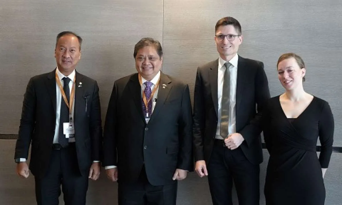 Bertemu Menko Airlangga, FESI Mengharapkan Perundingan IEU-CEPA Segera Diselesaikan