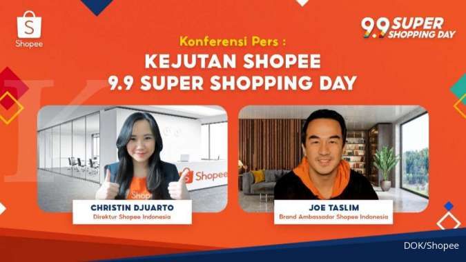 Target 1,2 juta UMKM bersama Joe Taslim di Shopee 9.9 Super Shopping Day,