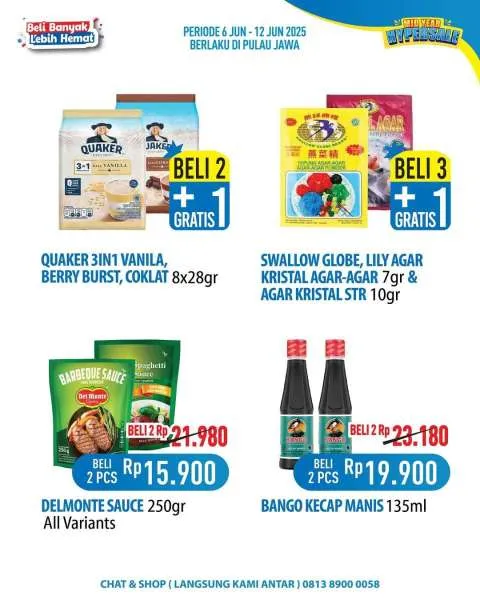 Promo Hypermart Beli Banyak Lebih Hemat Periode 6-12 Juni 2025
