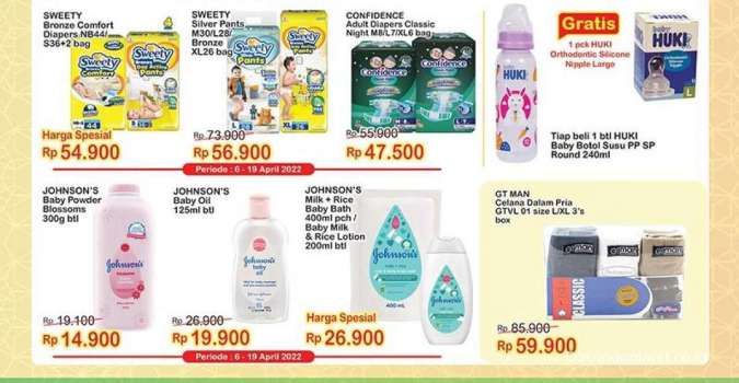 Promo Indomaret Super Hemat Mingguan Terbaru 6-12 April 2022