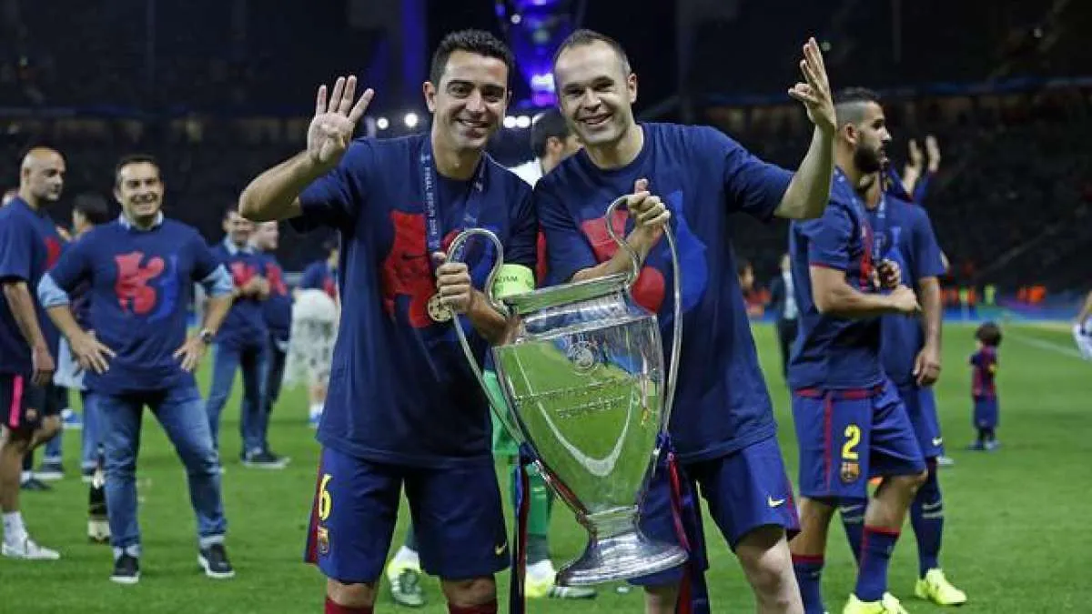 Optimisme Andres Iniesta soal kesiapan Xavi Hernandez bangkitkan Barcelona
