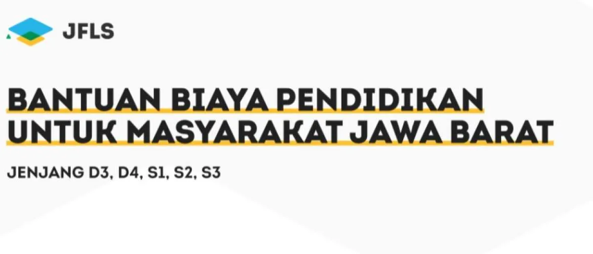 Beasiswa dari Pemprov Jabar tahun 2021 sudah dibuka, simak persyaratannya