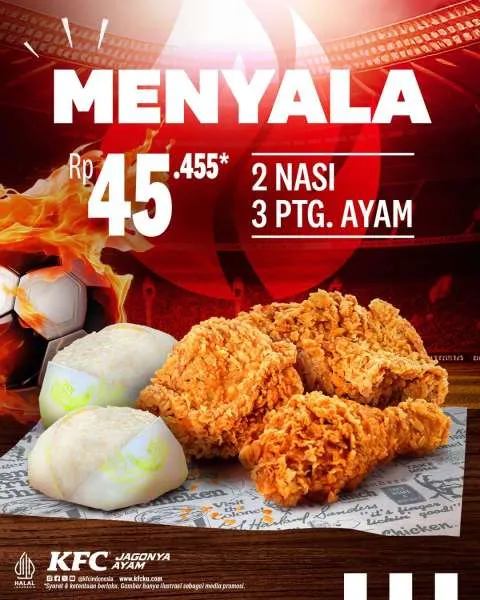 Promo KFC Menyala Semangat Timnas