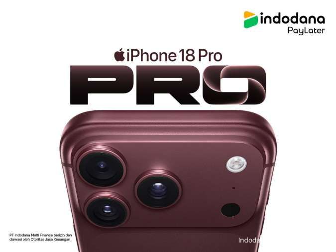 Intip Promo Cicilan iPhone 18 Series dari Indodana PayLater