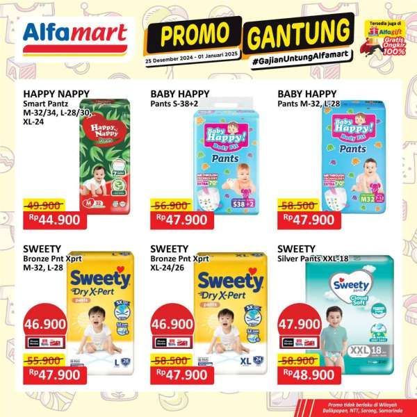 Promo Alfamart Gantung 25 Desember 2024-1 Januari 2025