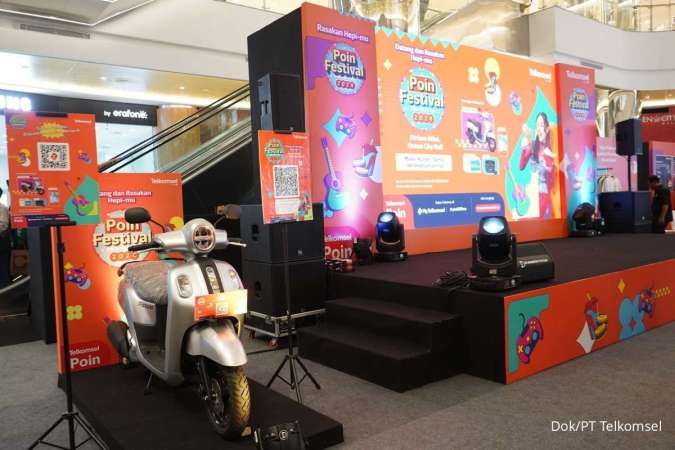 Telkomsel Gelar Poin Festival Roadshow di 4 Kota,Semangat Terus Melayani Pelanggan 