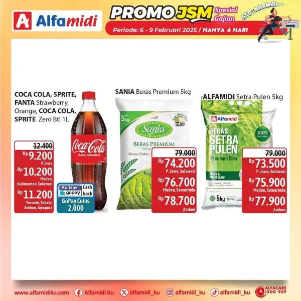 Promo JSM Alfamidi Hanya 4 Hari Periode 6-9 Februari 2025