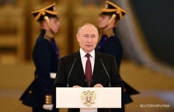 Vladimir Putin Proklamirkan Pencaplokan 15% Wilayah Ukraina