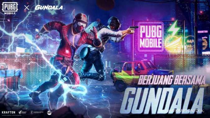 Login! Kolaborasi PUBG Mobile X Gundala telah hadir, begini penampakannya