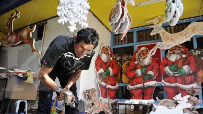 Aksesori Natal laku keras