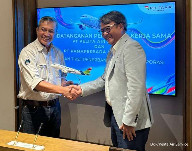 PT Pamapersada Nusantara dan PT Pelita Air Service Jalin Kerjasama