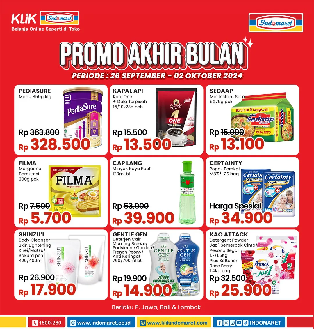 Promo Akhir Bulan Indomaret Periode 26 September-2 Oktober 2024