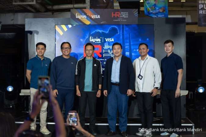 Bank Mandiri Dukung Livin’ by Mandiri Visa Jakarta Hybrid Race 2026