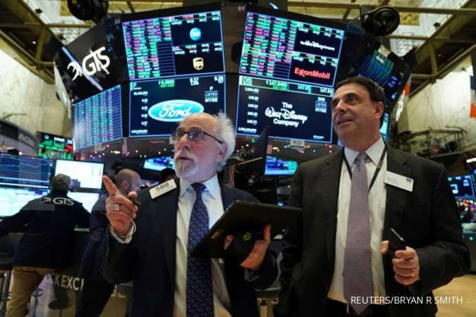 Wall Street dibuka bersorak menembus rekor tertinggi
