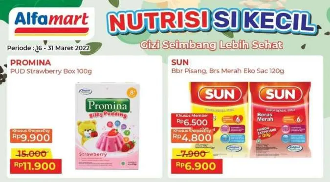 Promo Alfamart Periode 16-31 Maret 2022
