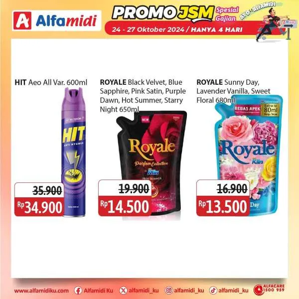 Promo JSM Alfamidi Spesial Gajian Periode 24-27 Oktober 2024