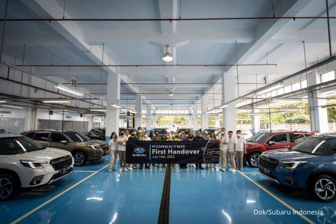 First Handover: The All-New Subaru Forester.