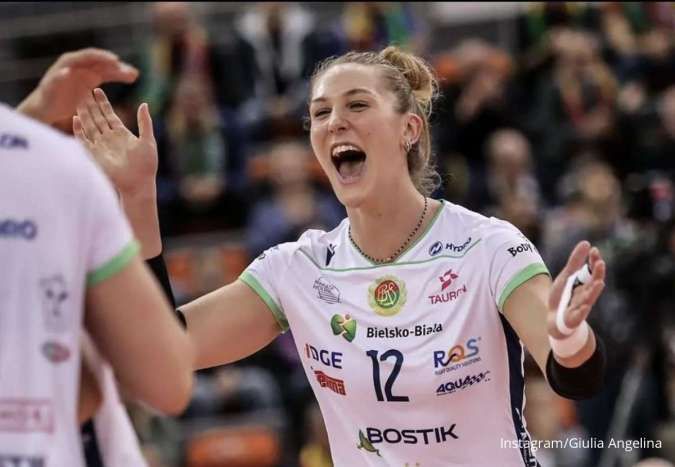 Profil Giulia Angelina: Jadi Senjata Baru Bandung BJB Tandamata di Proliga 2026