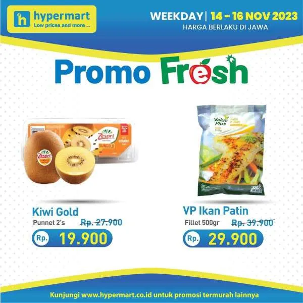 Promo Hypermart Hyper Diskon Weekday Periode 14-16 November 2023