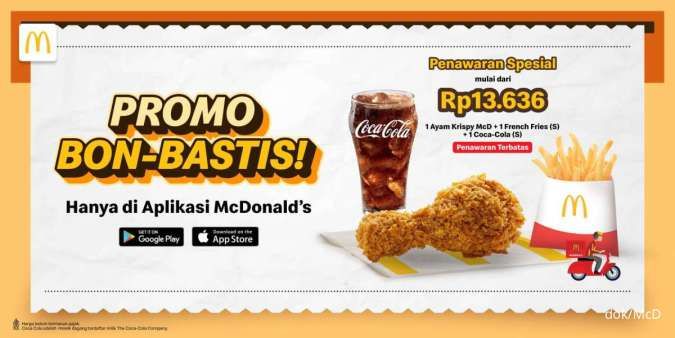 Promo McD November 2024, Paket Bon-bastis PaNas 1 Krispy Fries Rp 13.636