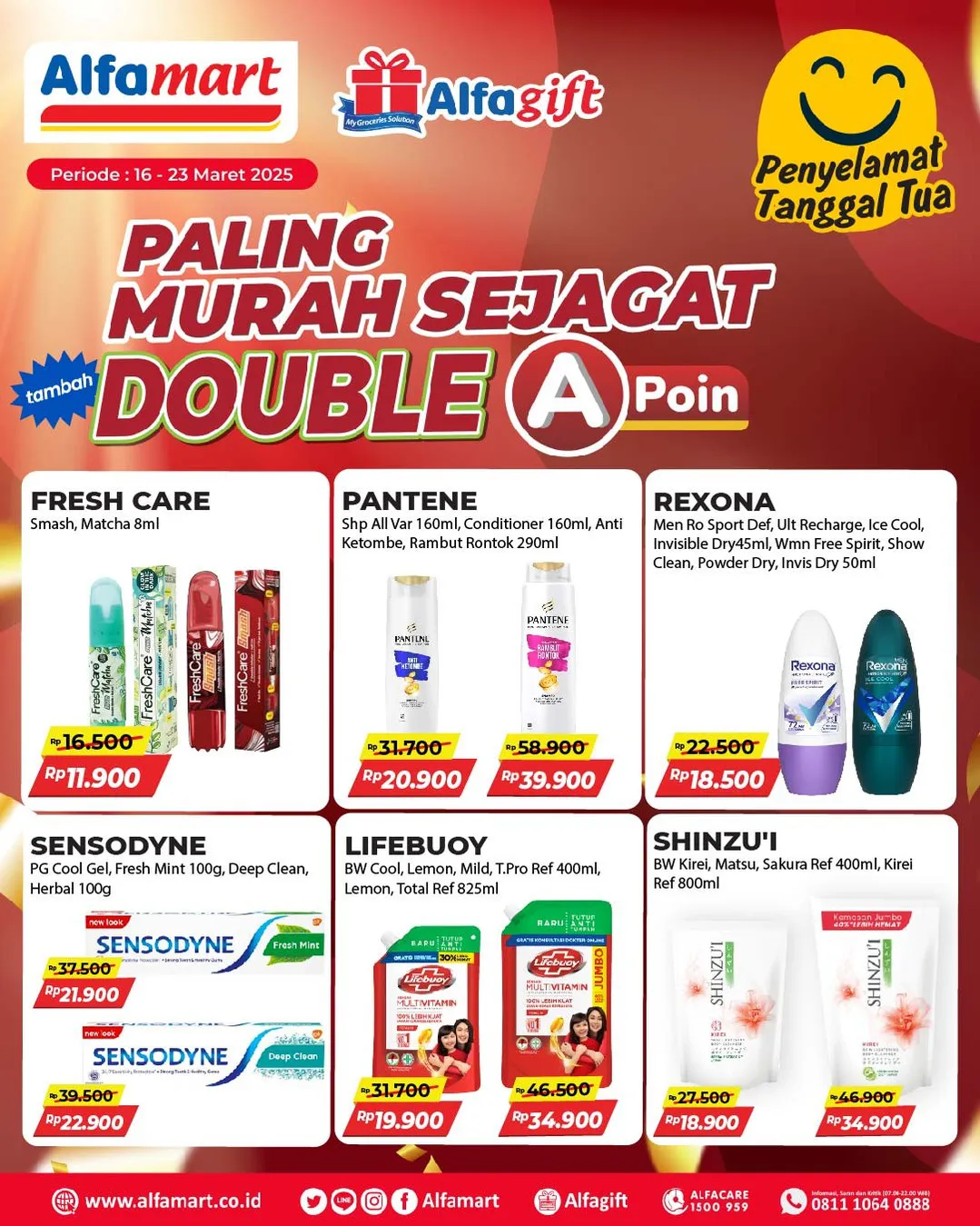 Promo Alfamart Paling Murah Sejagat Periode 16-23 Maret 2025
